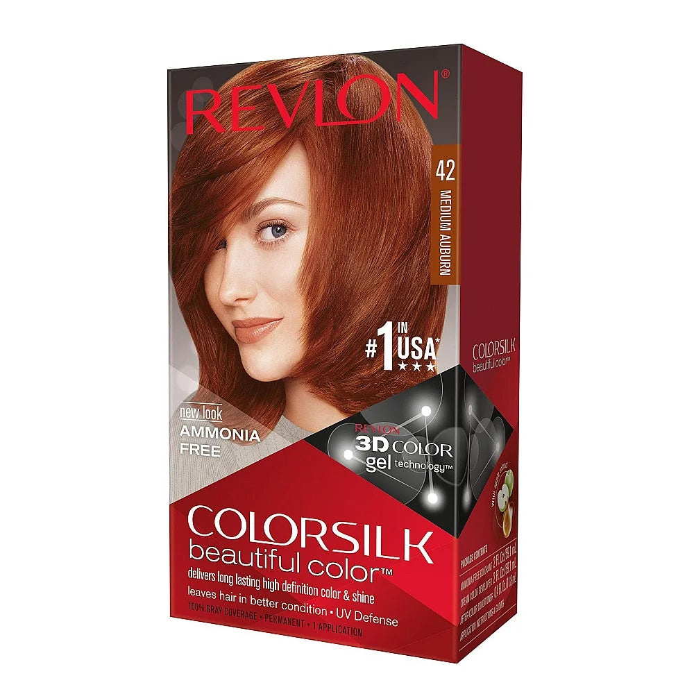 REVLON COLORSILK 42 MEDIUM AUBURN 59.1 ML