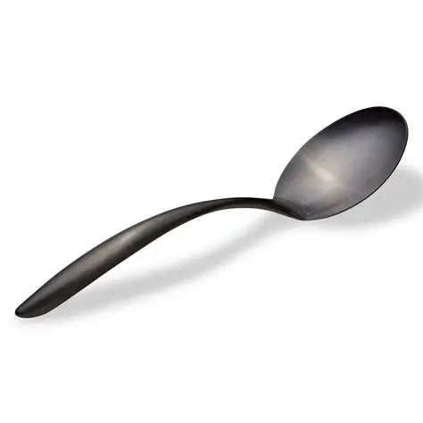 BLACK SERVING SPOON
