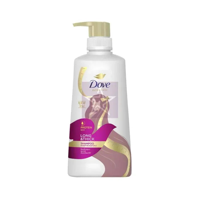 DOVE ULTRA CARE LONG AND THICK SHAMPOO 410 ML