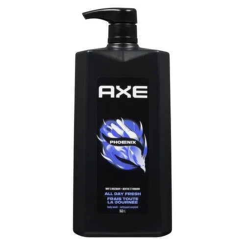 PHOENIX ALL DAY FRESH FEEL CLEAN BODY WASH - AXE 28 FL OZ