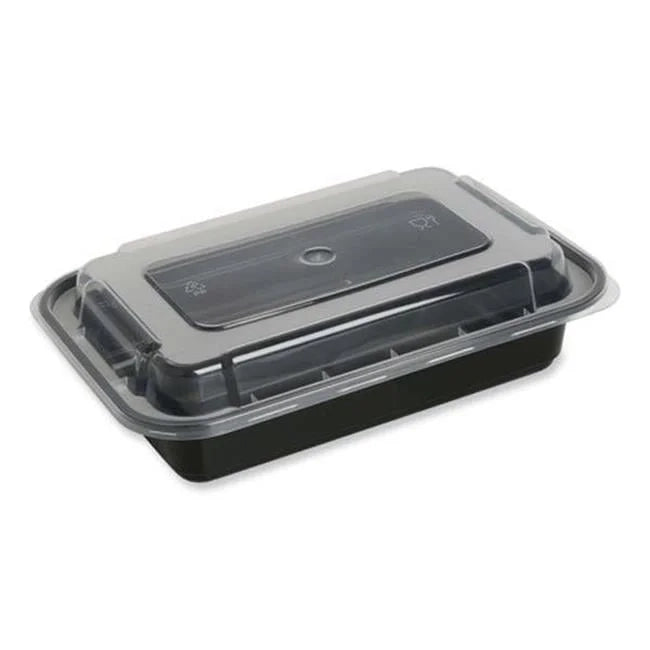 24 OZ PP RECTANGULAR FOOD CONTAINER W/LID