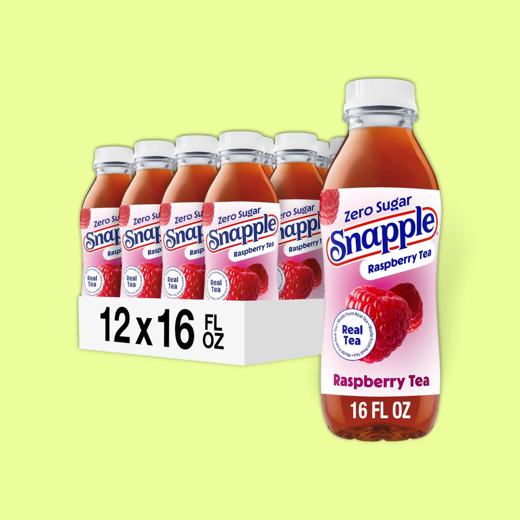 SNAPPLE RASP ICE TEA 12/16 OZ