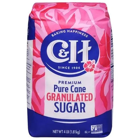 C&H PURE CANE GRANULATED SUGAR