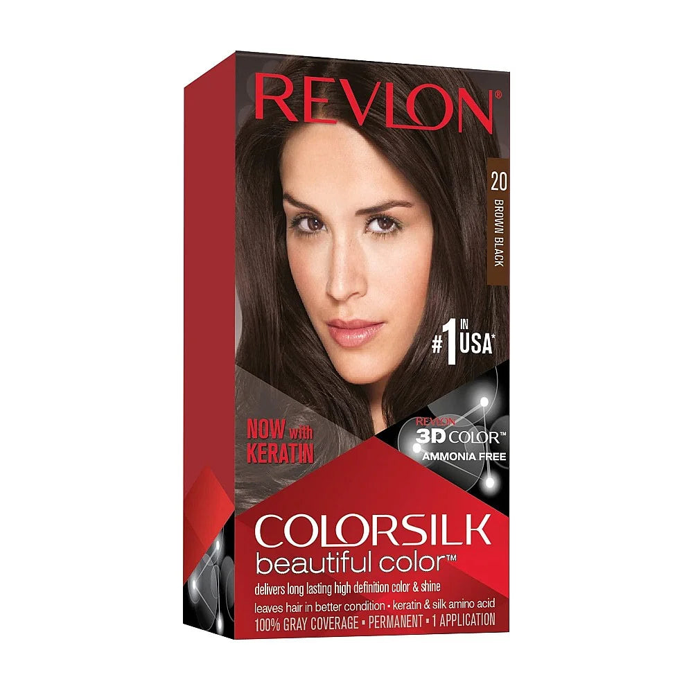 REVLON COLORSILK 20 BROWN BLACK 59.1 ML