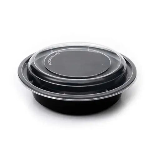 8 OZ ROUND FOOD CONTAINER W/LID