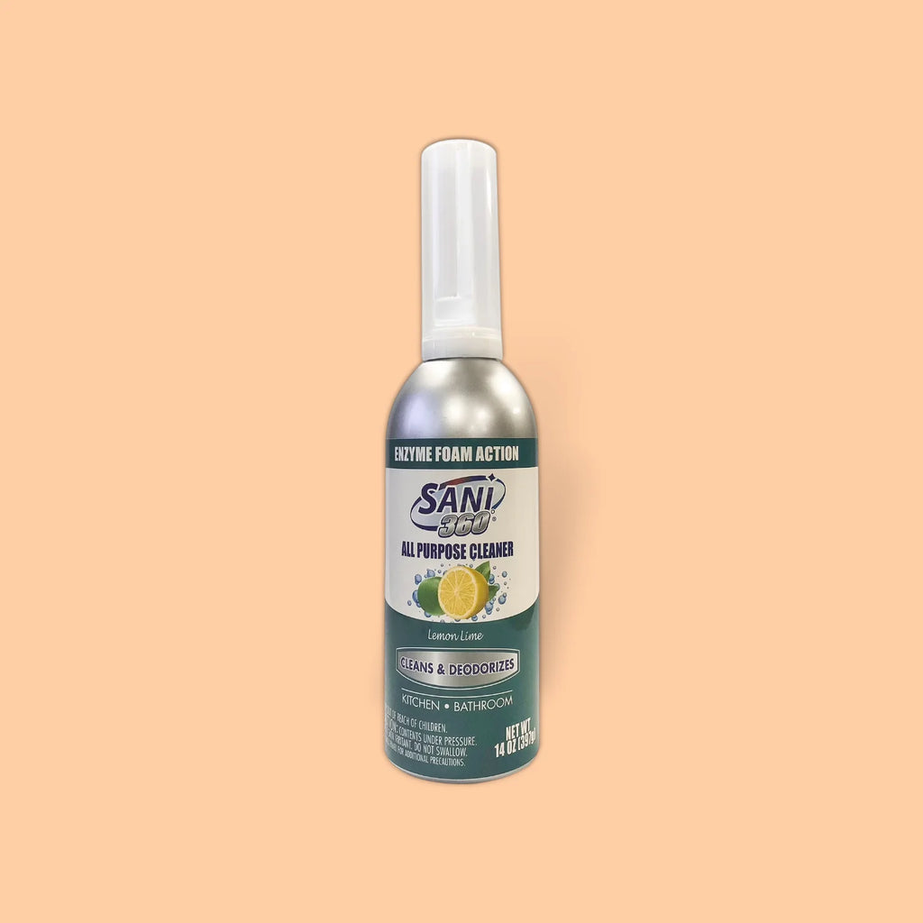 SANI 360 ENZYME FOAM ACTION ALL PURPOSE CLEANER 14 OZ
