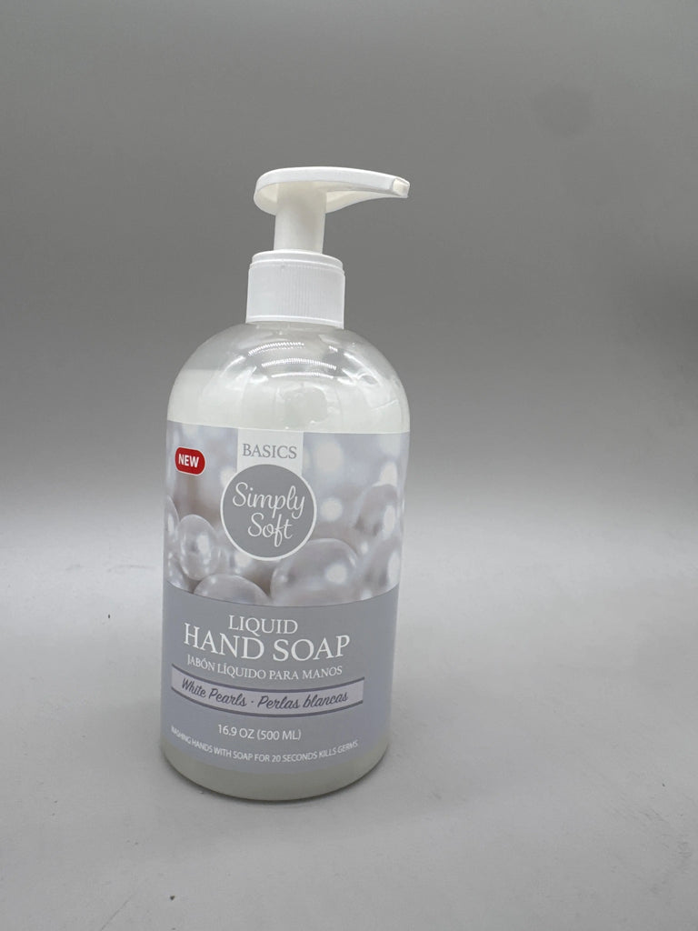 Simply soft liquid hand soap - white pearls 500 ML