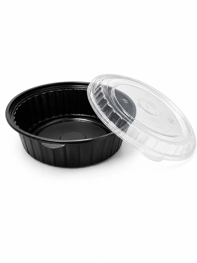 24 OZ PP ROUND FOOD CONTAINER W/LID