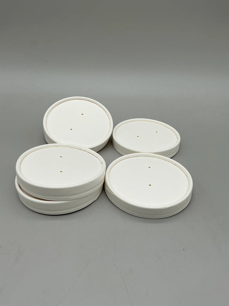 PAPER LID FOR 8 OZ- 12 OZ- 16 OZ - PAPER FOOD CUP - APSIC