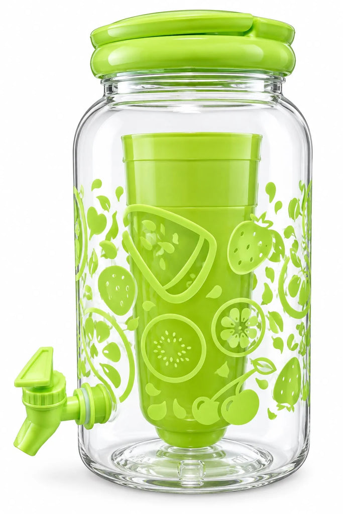 3.8 L PLASTIC PITCHER WITH DESPENSER & 4 CUPS