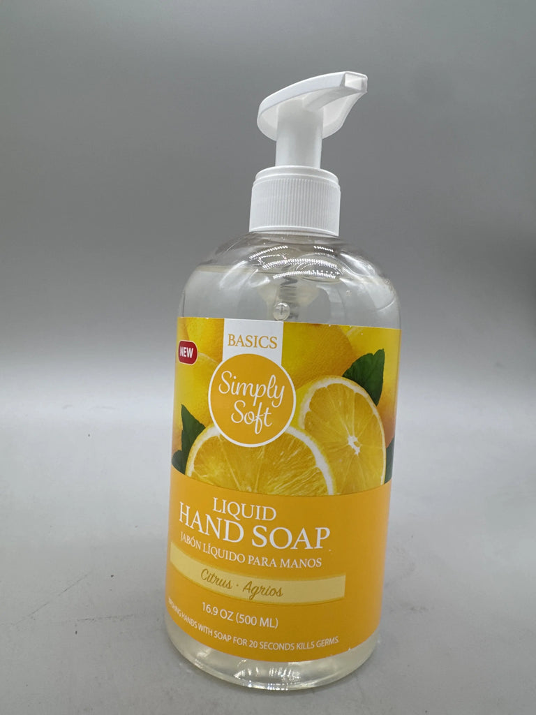 Simply soft liquid hand soap - citrus 500 ML