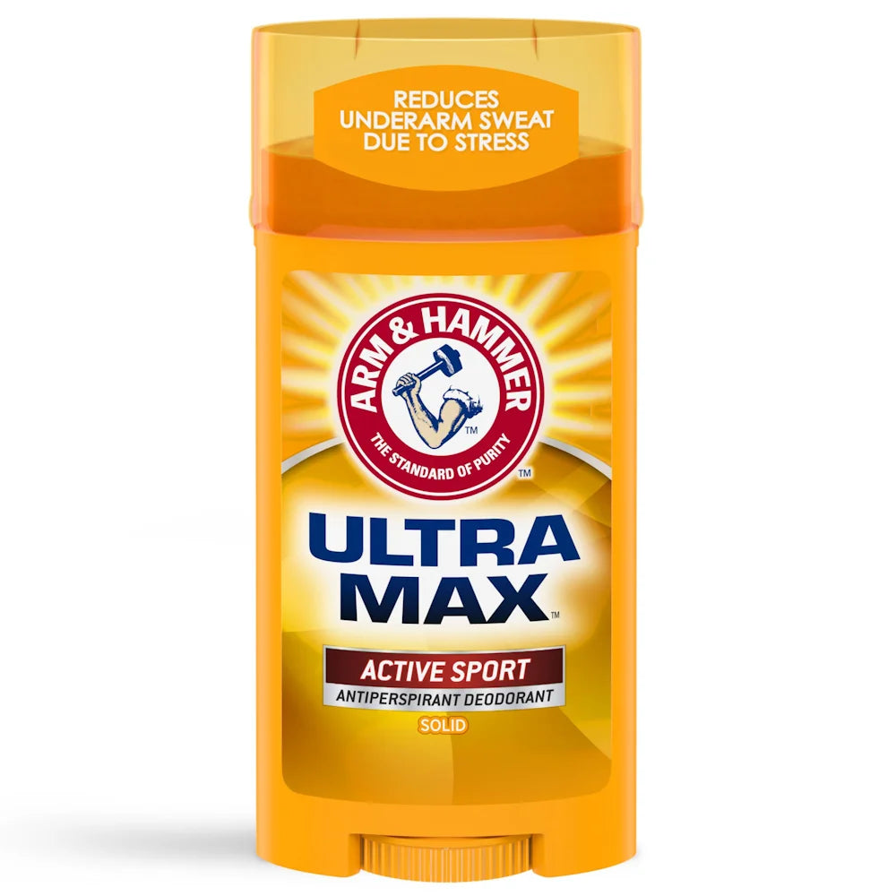 ARM & HAMMER ULTRA MAX SPORT DEODORANT STICK 2.6 OZ