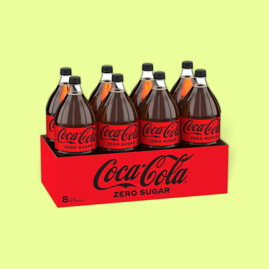 COKE ZERO SUGER 8/2LT