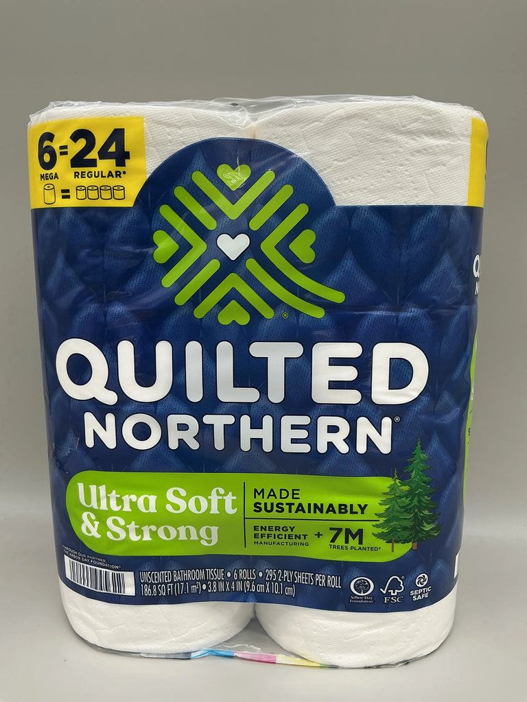 ULTRA SOFT & STRONG BATH TISSUE - QUILTED NORTHERN