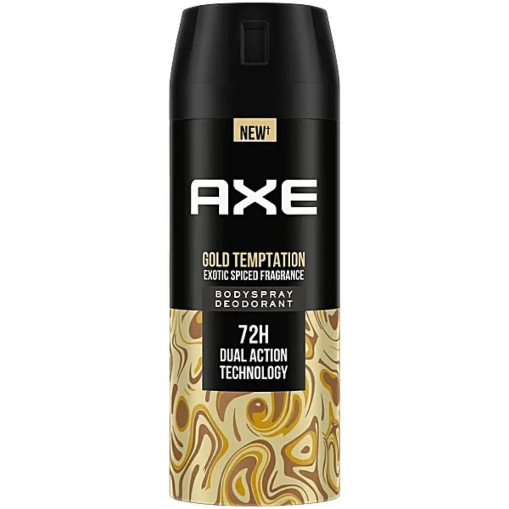 AXE BODY SPRAY 72HR PROTECTION GOLOD TEMPTATION 150 ML