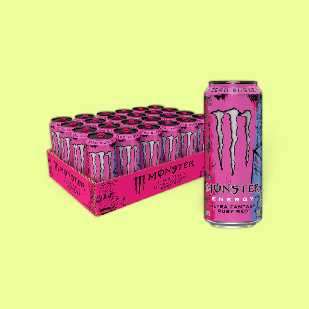 MONSTER ULTRA RUBY 24/16 OZ