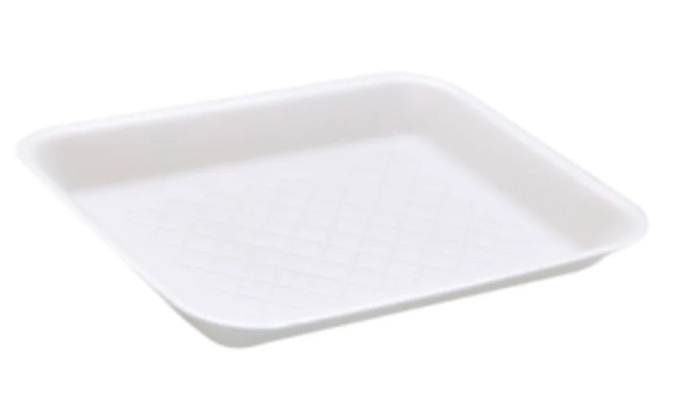 9"*6 #2 WHITE FOAM TRAY MEAT & TACOS - REYMA