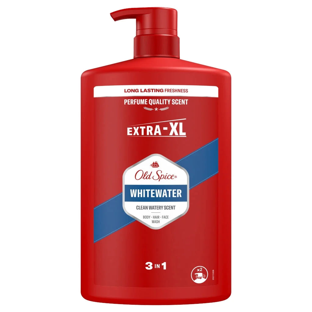 OLD SPICE 3 IN 1 BODY WASH WHITE WATER 1 L