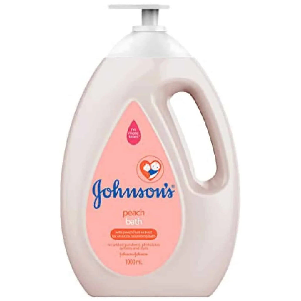 JOHNSONS PEACH BABY BATH 1000 ML