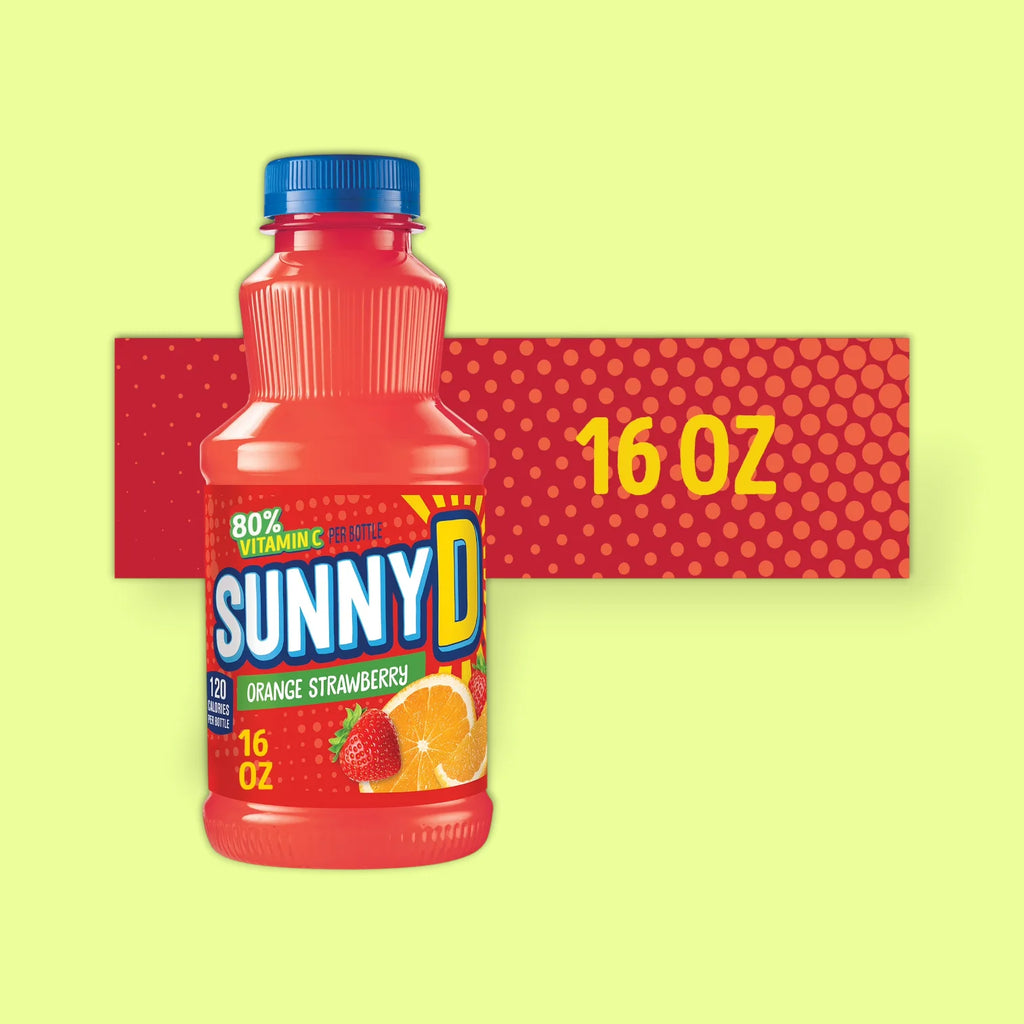 SUNNY D ORANGE STRWBERRY 12/16 OZ