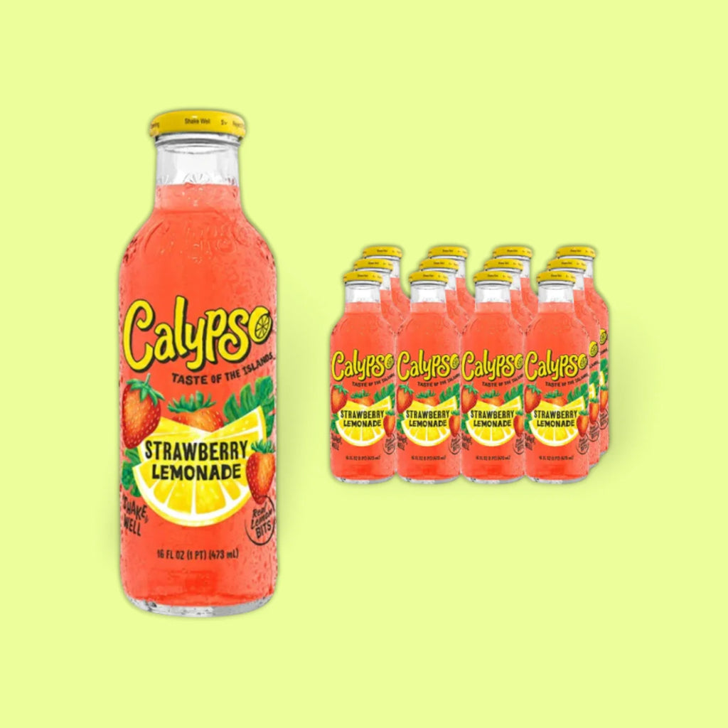 CALYPSO STRAW/LEMON 12/16 OZ