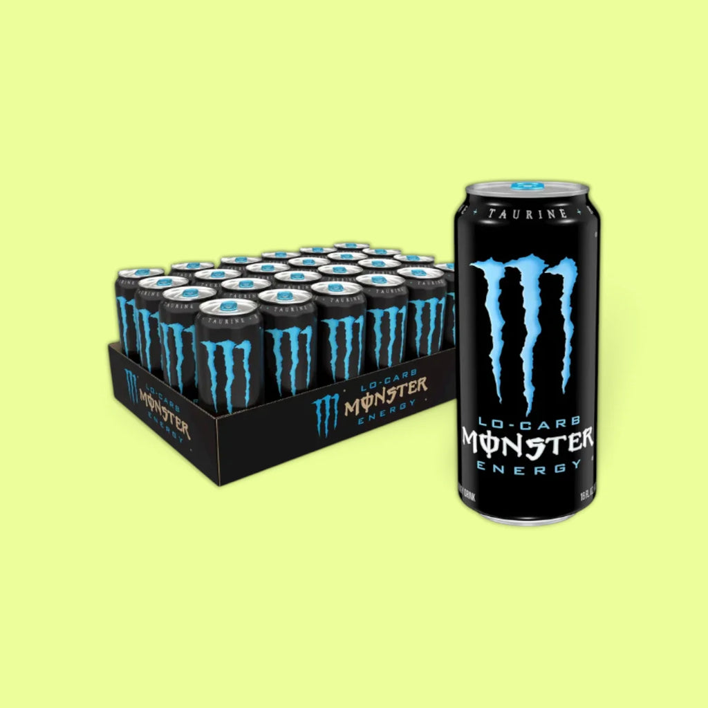 MONSTER ELECTRIC BLUE 24/16 OZ