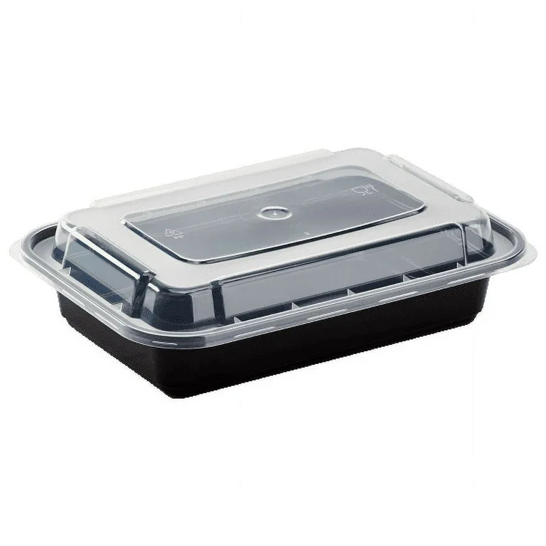 16 OZ PP RECTANGULAR FOOD CONTAINER W/LID