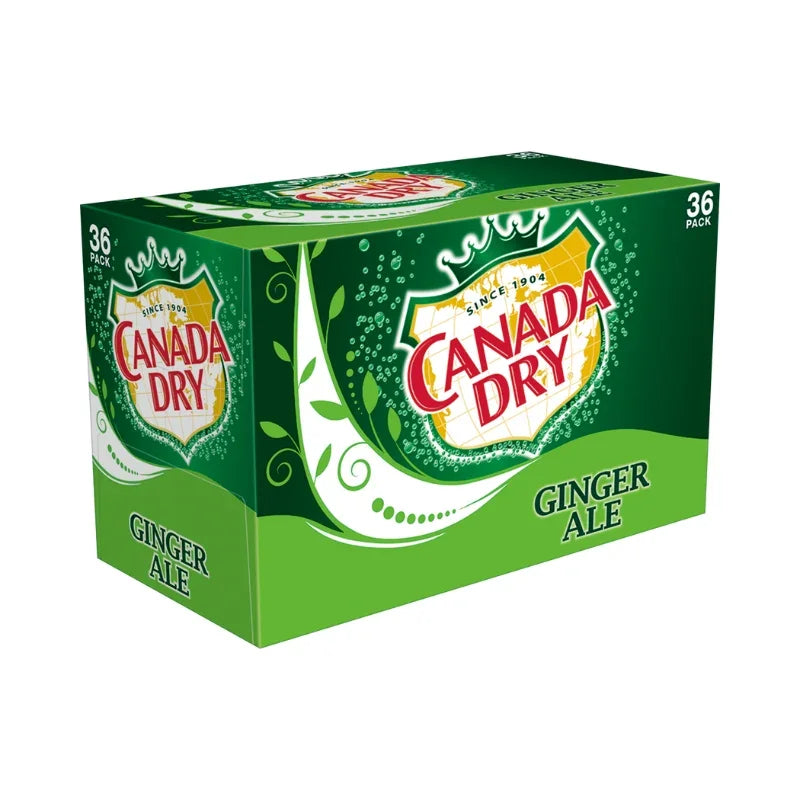 CANADA DRY GINGER ALE 36/12 OZ