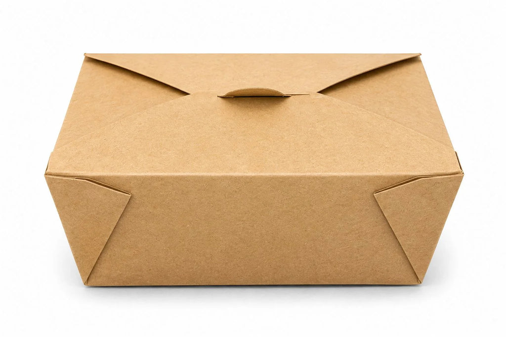 #8 KRAFT TAKE-OUT BOX 6.75" * 5.5" * 2.5"