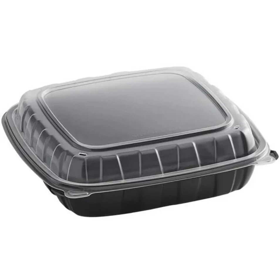 9*9*1 COMP PP FOOD CONTAINER W/LID