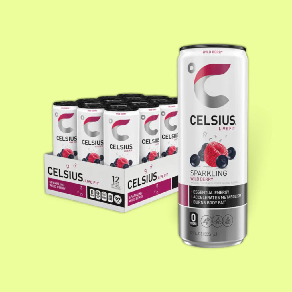 CELSIUS WILD BERRY 12/12 OZ