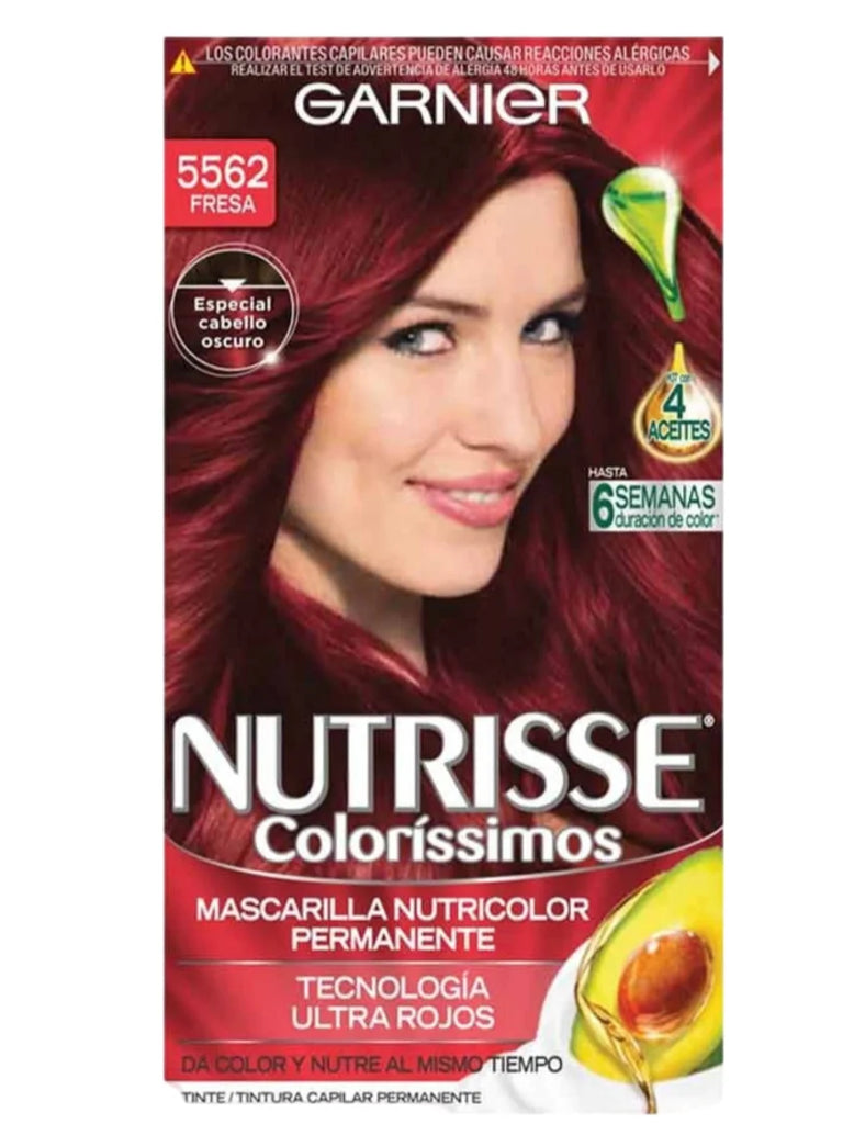 GARNIER NUTRISSE COLORISSIMOS 5562 FRESA PARA CABELLO OSCURO 67.5 ML