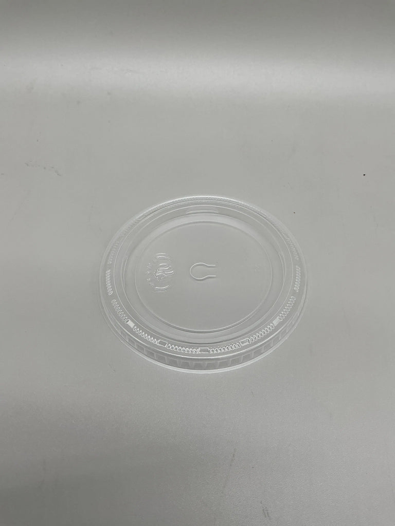 32 OZ LID PALSTIC CLR FLAT FITS