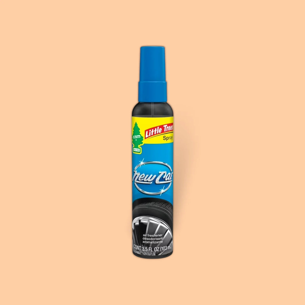 LITTLE TREES AIR FRESHENERS LIQUID SPRAY NEW CAR SCENT 3.5 FL OZ