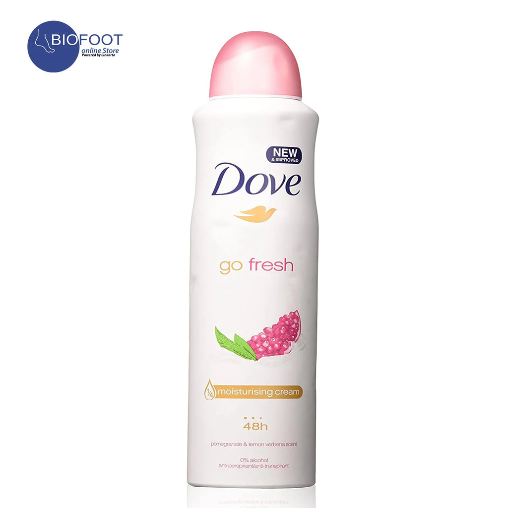 DOVE BODY SPRAY DEODORANT 250 ML ADVANCED CARE POMEGRANTE AND LEMON VERBENA