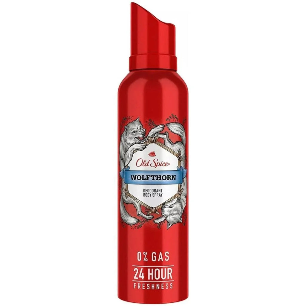 OLD SPICE DEODORANT SPRAY WOLFTHORN 140 ML