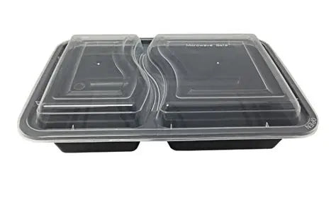 32 OZ 2 COMP FOOD CONTAINER W/LID