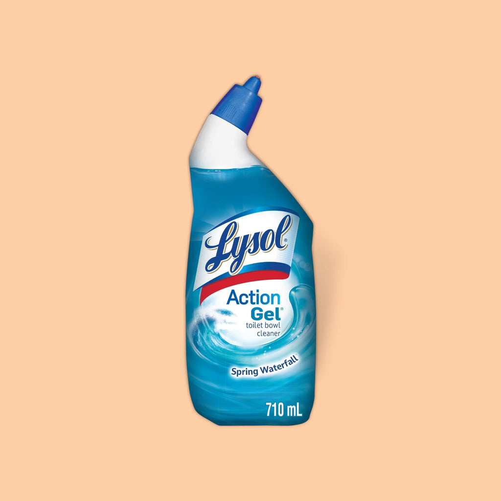 LYSOL ACTION GEL TOILET BOWL CLEANER 710 ML