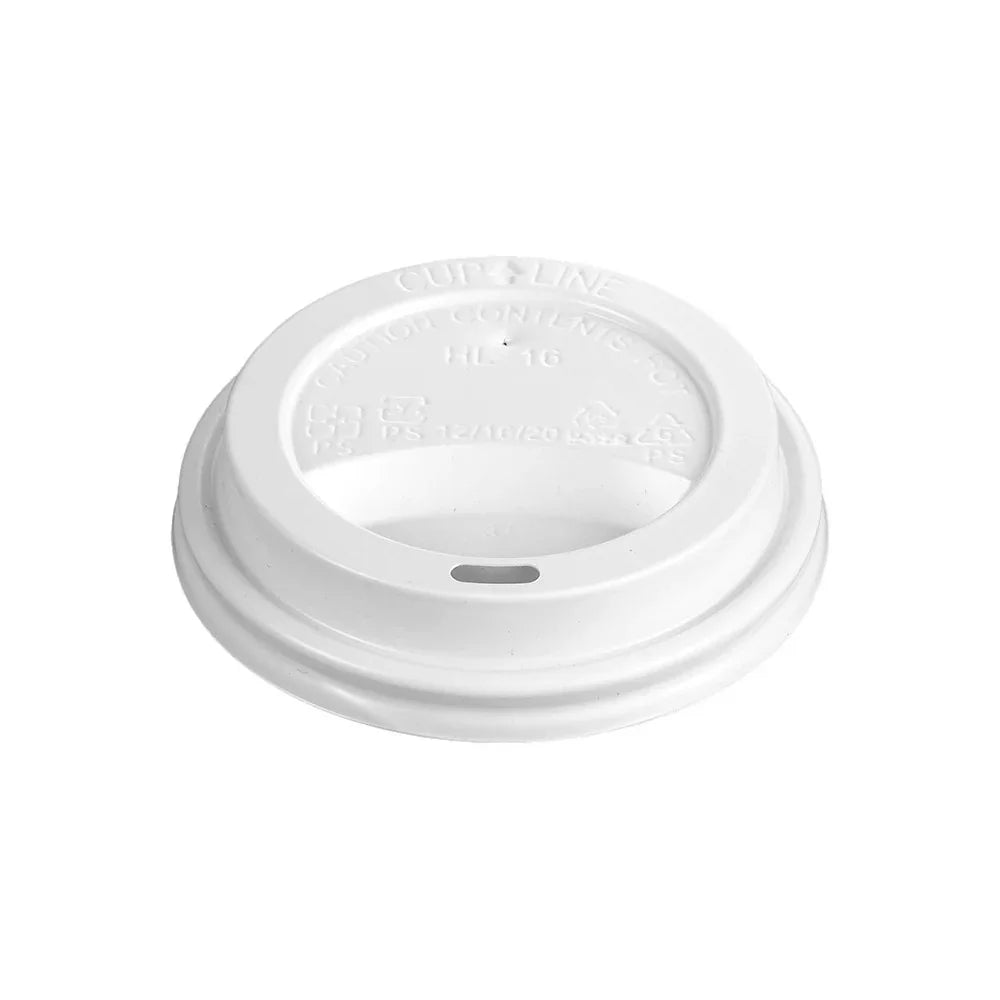 LID FOR 10OZ 12OZ 16OZ 20OZ 24OZ PAPER HOT CUP WHITE