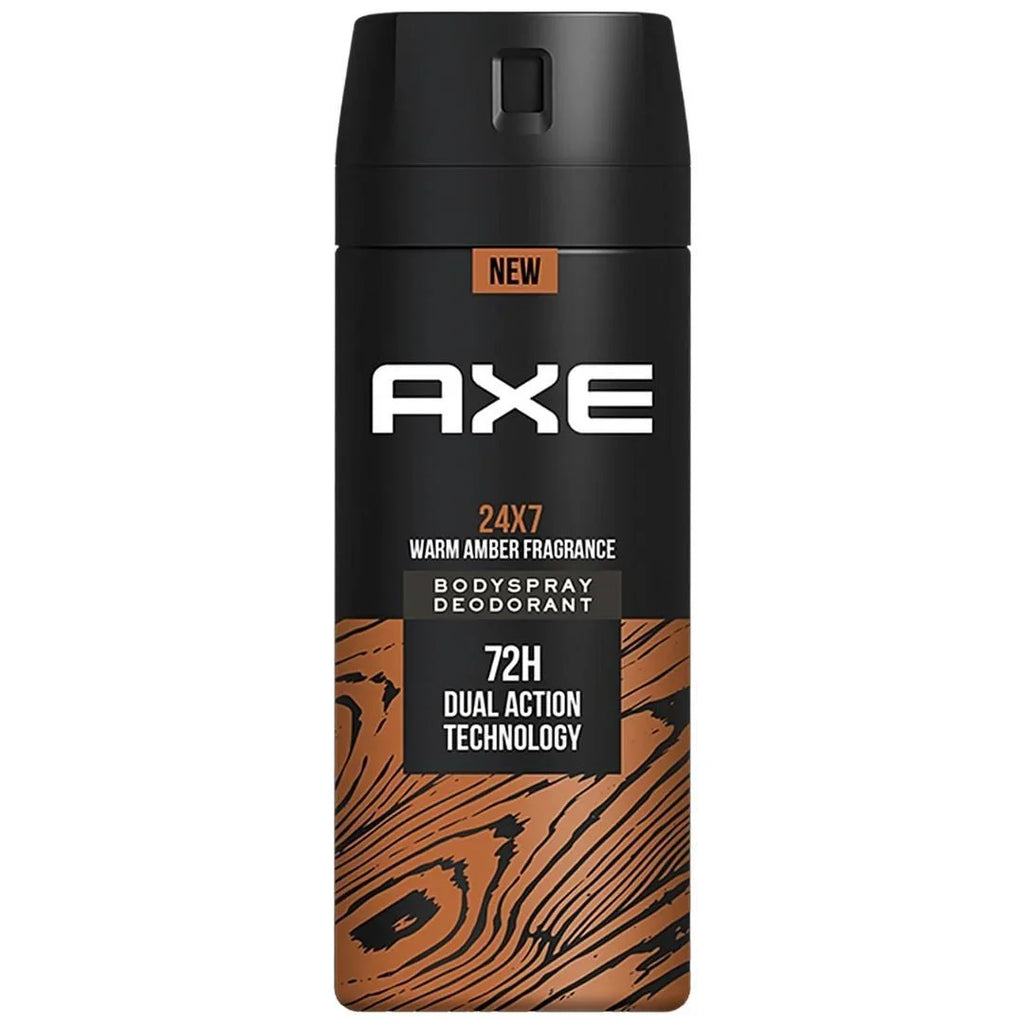 AXE BODY SPRAY 72HR PROTECTION 24*7 WARM AMBER 150 ML