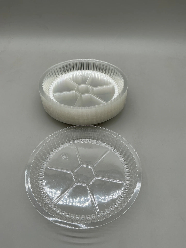 7" CLEAR DOME LID - VERDE