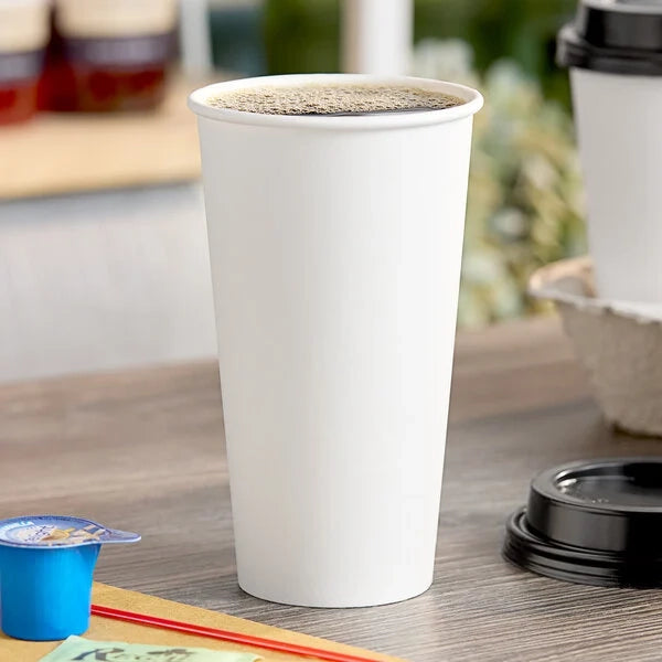 20 OZ WHITE PAPER HOT CUP