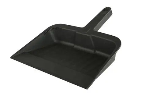 BLACK PLASTIC DUST PAN