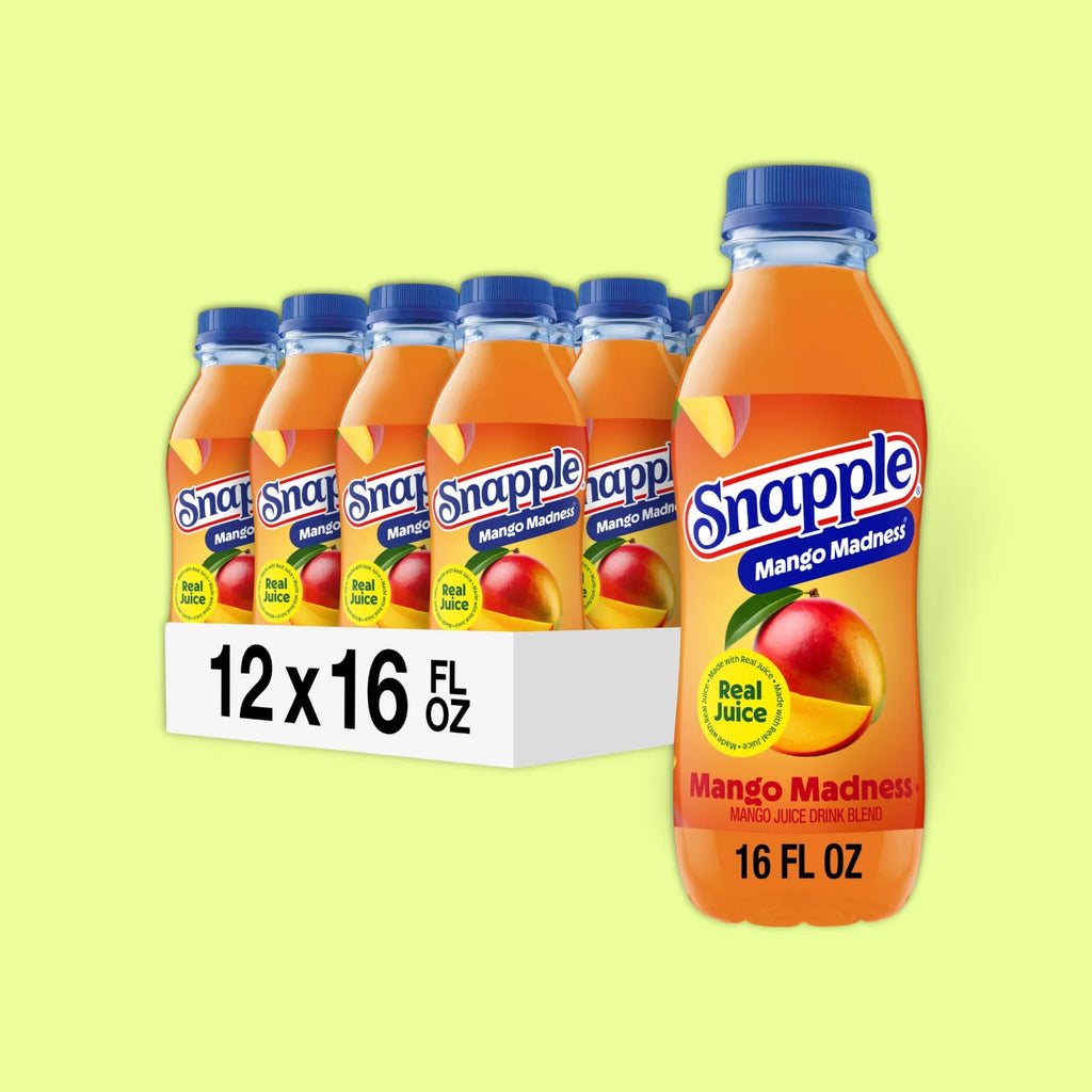 SNAPPLE MANGO MADNESS 12/16 OZ