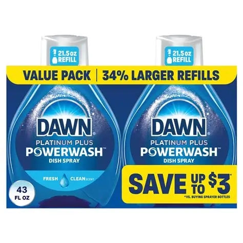 DAWN PLATINUM PLUS DISH SPRAY