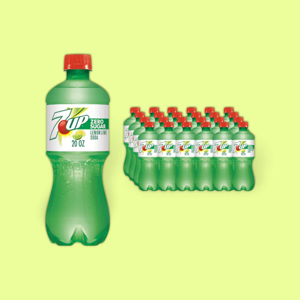 7UP ZERO SUGER 24/20 OZ