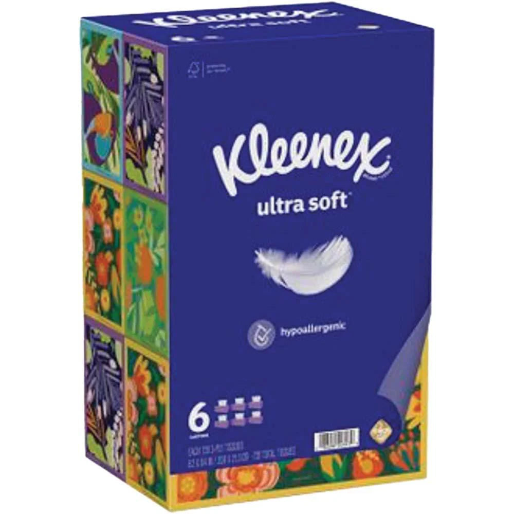 KLEENEX ULTRA SOFT 6 CARTONS 3 PLY
