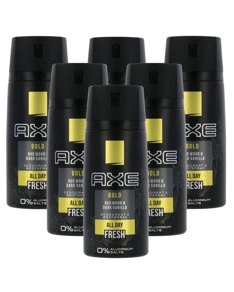 AXE BODY SPRAY 72HR PROTECTION GOLD 150 ML