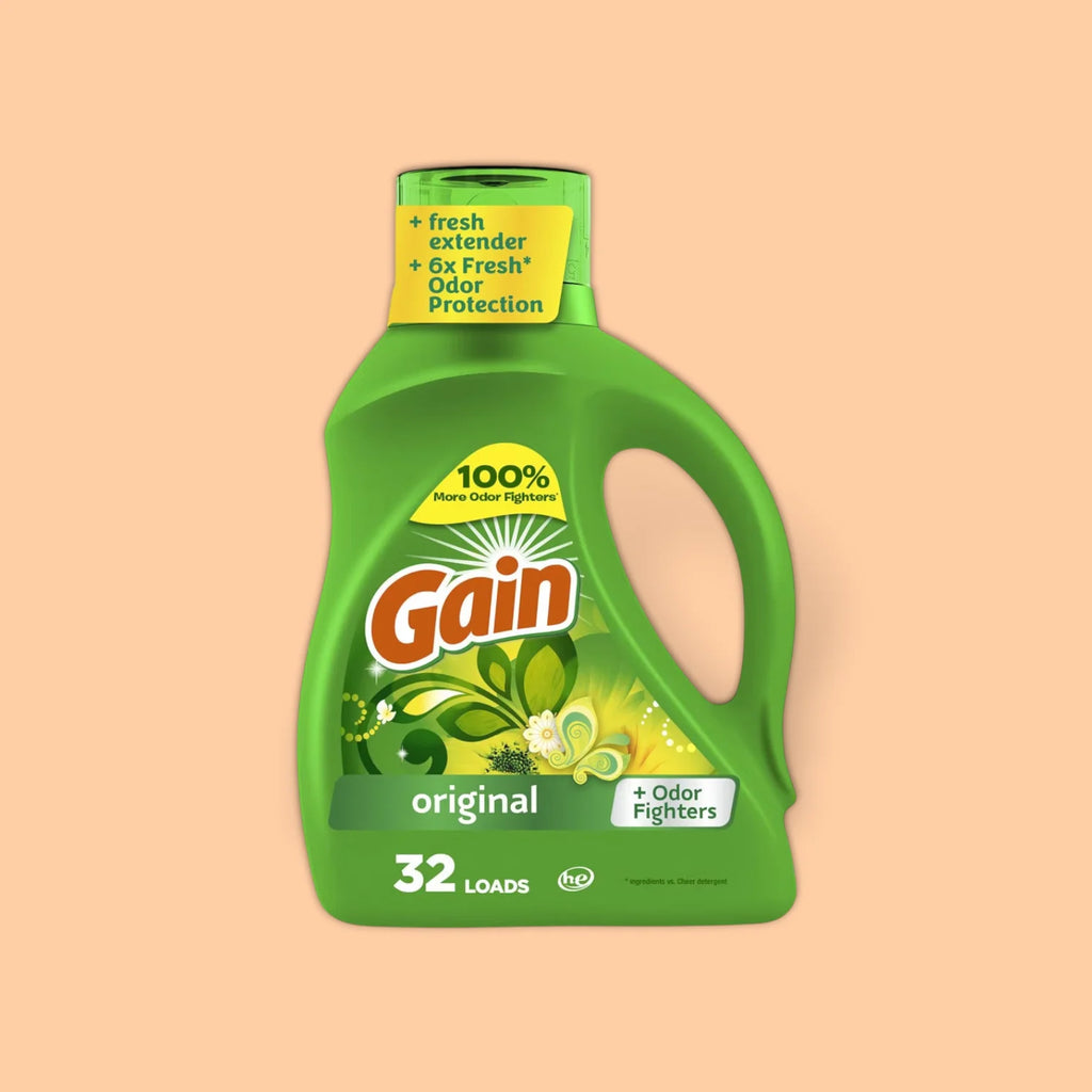 GAIN ORIGINAL laundry detergent 46 FL OZ