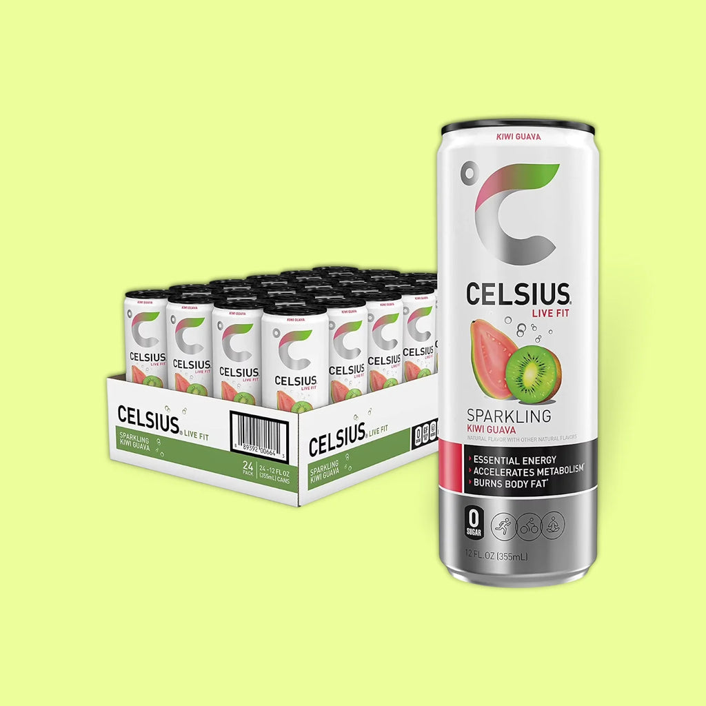 CELSIUS SPARKLING KIWI GUAVA 24*12 OZ